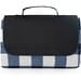 RILEY II. EPE-beschichtete Picknickdecke (180 g/m²) mit Muster, Blau