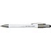 Rill RCS recycelter Kugelschreiber mit Stylus und Fidget Spinner (blaue Mine), weiss
