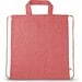 RISSANI. Tragetasche/Turnbeutel (2in1) aus recycelter Baumwolle (70%) und polyester (30% rPET) (140 g/m²), Rot