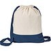 ROMFORD. Turnbeutel aus 100% Baumwolle (180 g/m²), Dunkelblau