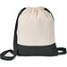 ROMFORD. Turnbeutel aus 100% Baumwolle (180 g/m²), Schwarz
