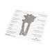 ROMINOX® Key Tool Lion Merry Christmas, silber