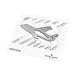 ROMINOX® Key Tool, Airplane - 18 Funktionen, silber