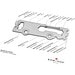 ROMINOX® Key Tool // Bus - 18 Funktionen, silber