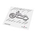 ROMINOX® Key Tool, Motorbike - 21 Funktionen, silber
