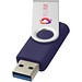 Rotate-basic USB-Stick 3.0, blau, 128GB