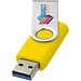 Rotate-basic USB-Stick 3.0, gelb, 128GB