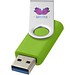 Rotate-basic USB-Stick 3.0, limone, 128GB