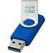 Rotate-basic USB-Stick 3.0, mittelblau, 16GB