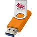 Rotate-basic USB-Stick 3.0, orange, 128GB
