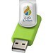 Rotate Doming USB-Stick, limone, 4GB