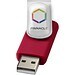 Rotate Doming USB-Stick, rot, 4GB