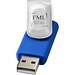 Rotate Doming USB-Stick, royalblau, 4GB