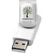 Rotate Doming USB-Stick, weiss, 16GB
