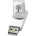 Rotate Doming USB-Stick, weiss, 1GB