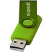 Rotate Metallic USB-Stick, limone, 64GB