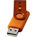 Rotate Metallic USB-Stick, orange, 2GB