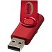 Rotate Metallic USB-Stick, rot, 2GB