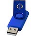 Rotate Metallic USB-Stick, royalblau, 2GB