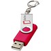 Rotate mit Schlüsselanhänger USB-Stick, magenta, 4GB