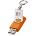 Rotate mit Schlüsselanhänger USB-Stick, orange, 1GB