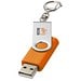 Rotate mit Schlüsselanhänger USB-Stick, orange, 64GB