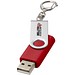 Rotate mit Schlüsselanhänger USB-Stick, rot, 16GB