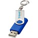 Rotate mit Schlüsselanhänger USB-Stick, royalblau, 32GB