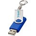 Rotate mit Schlüsselanhänger USB-Stick, royalblau, 64GB