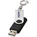Rotate mit Schlüsselanhänger USB-Stick, schwarz, 64GB