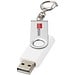 Rotate mit Schlüsselanhänger USB-Stick, weiss, 64GB