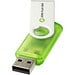 Rotate Transculent USB-Stick, grün, 32GB