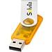 Rotate Transculent USB-Stick, orange, 8GB