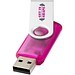 Rotate Transculent USB-Stick, rosa, 32GB