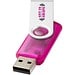 Rotate Transculent USB-Stick, rosa, 4GB