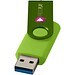 Rotate USB-Stick 3.0 aus Metall, limone, 16GB