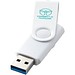 Rotate USB-Stick 3.0 aus Metall, weiss, 32GB
