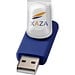 Rotate USB-Stick 3.0 mit Doming, blau, 64GB