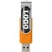 Rotate USB-Stick 3.0 mit Doming, orange, 64GB