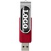 Rotate USB-Stick 3.0 mit Doming, rot, 32GB