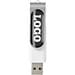 Rotate USB-Stick 3.0 mit Doming, weiss, 64GB