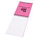 Rothko DIN A7 Notizbuch, rosa,schwarz, 50 Blatt Rothko DIN A7 Notizbuch, rosa,schwarz, 50 Blatt
