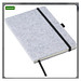 rPET Filz Notizbuch Harper, grau