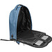 Rucksack aus Polyester, blau