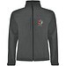 Rudolph Softshelljacke Unisex, Dark Lead, XL
