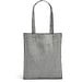 RYNEK. Tragetasche aus recycelter Baumwolle (70%), polyester (30% rPET) (140 g/m²), Schwarz