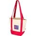 Sam 320 g/m² Mini-Tragetasche aus GRS recycelter Baumwolle, rot