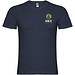 Samoyedo T-Shirt mit V-Ausschnitt für Herren, Navy Blue, 2XL