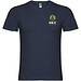Samoyedo T-Shirt mit V-Ausschnitt für Herren, Navy Blue, S