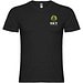 Samoyedo T-Shirt mit V-Ausschnitt für Herren, schwarz, S